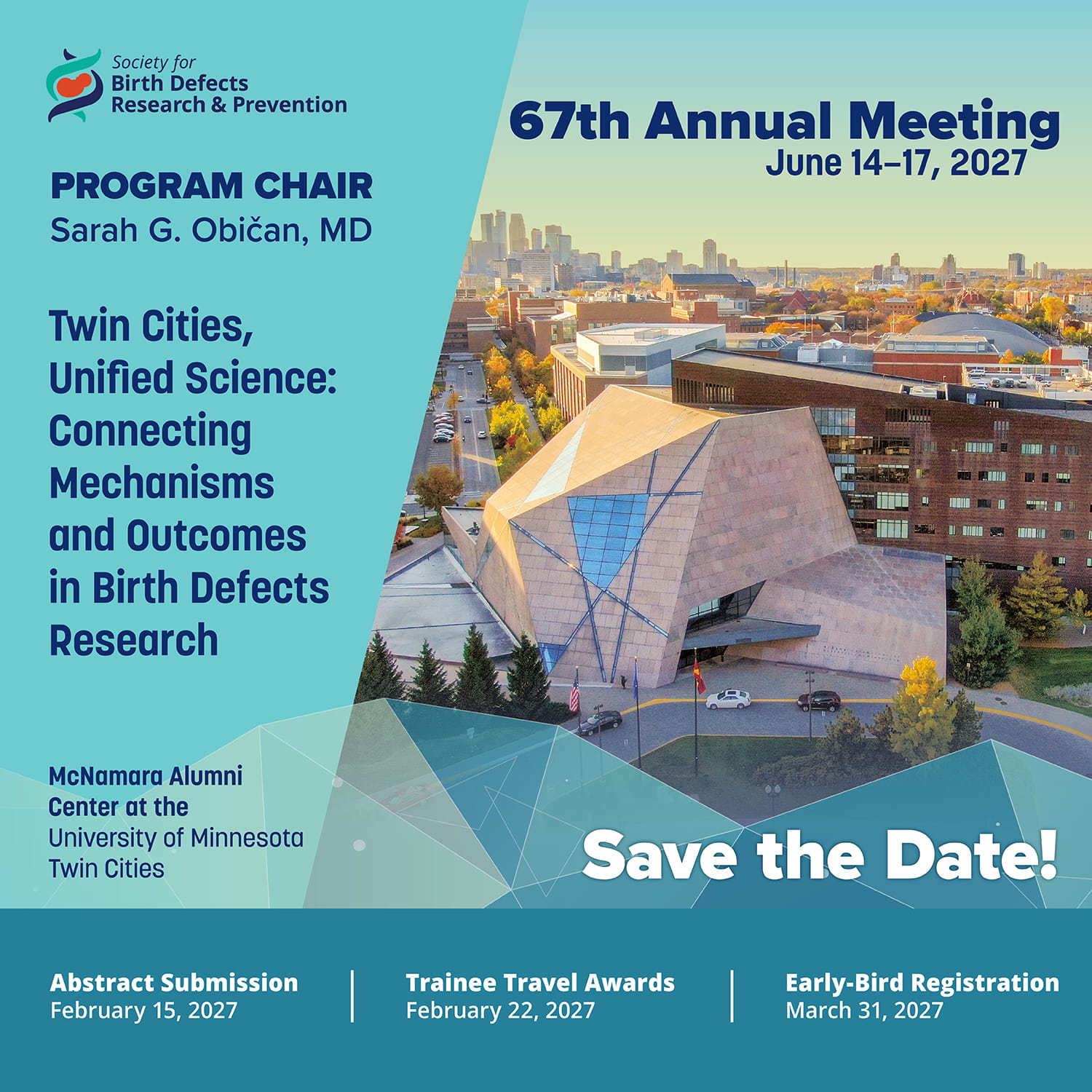 Save the Date - 2027 BDRP